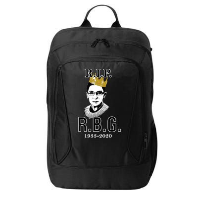 RIP Notorious RBG Ruth Bader Ginsburg 1933-2020 City Backpack