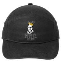 RIP Notorious RBG Ruth Bader Ginsburg 1933-2020 7-Panel Snapback Hat