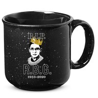 RIP Notorious RBG Ruth Bader Ginsburg 1933-2020 15oz Campfire Ceramic Mug