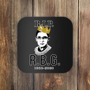 RIP Notorious RBG Ruth Bader Ginsburg 1933-2020 Coaster