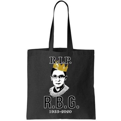 RIP Notorious RBG Ruth Bader Ginsburg 1933-2020 Bag