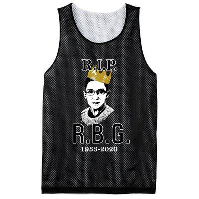 RIP Notorious RBG Ruth Bader Ginsburg 1933-2020 Mesh Reversible Basketball Jersey Tank