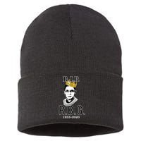 RIP Notorious RBG Ruth Bader Ginsburg 1933-2020 Sustainable Knit Beanie