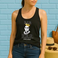 RIP Notorious RBG Ruth Bader Ginsburg 1933-2020 Womens Tank Top