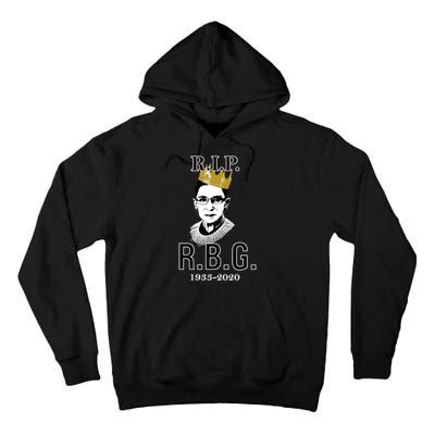RIP Notorious RBG Ruth Bader Ginsburg 1933-2020 Tall Hoodie