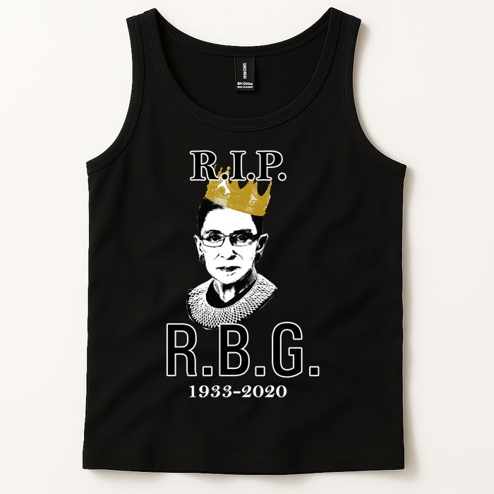 RIP Notorious RBG Ruth Bader Ginsburg 1933-2020 Tank Top