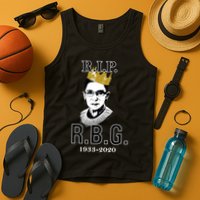 RIP Notorious RBG Ruth Bader Ginsburg 1933-2020 Tank Top