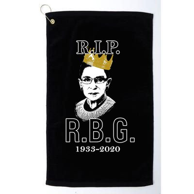 RIP Notorious RBG Ruth Bader Ginsburg 1933-2020 Golf Towel