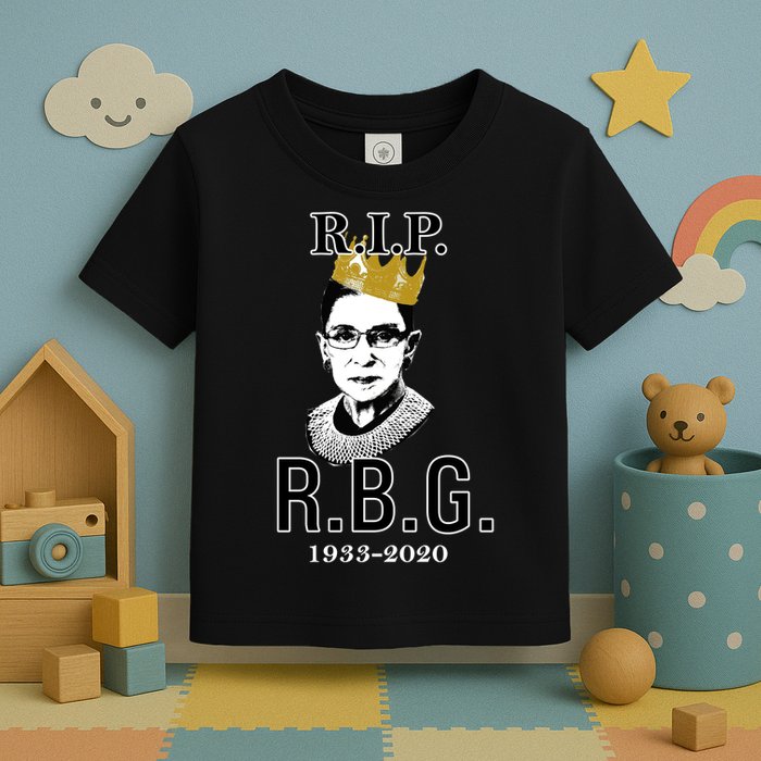 RIP Notorious RBG Ruth Bader Ginsburg 1933-2020 Toddler T-Shirt