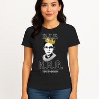 RIP Notorious RBG Ruth Bader Ginsburg 1933-2020 Womens T-Shirt