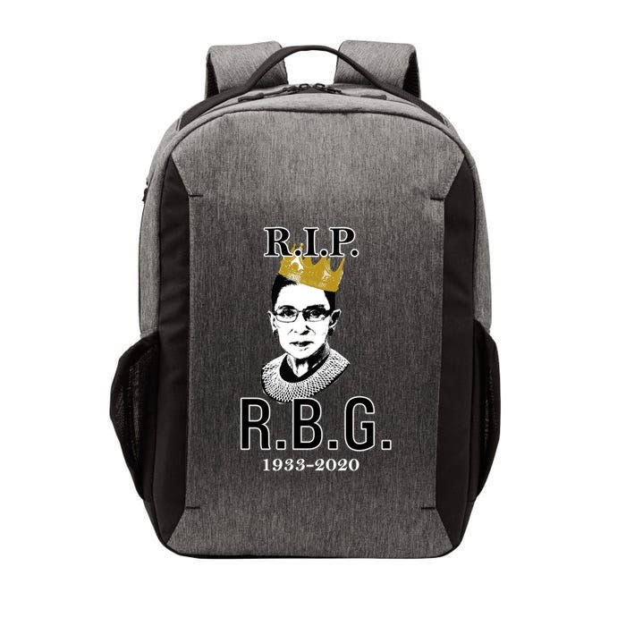 RIP Notorious RBG Ruth Bader Ginsburg 1933-2020 Vector Backpack