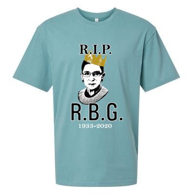 RIP Notorious RBG Ruth Bader Ginsburg 1933-2020 Sueded Cloud Jersey T-Shirt