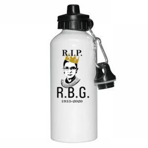 RIP Notorious RBG Ruth Bader Ginsburg 1933-2020 Aluminum Water Bottle