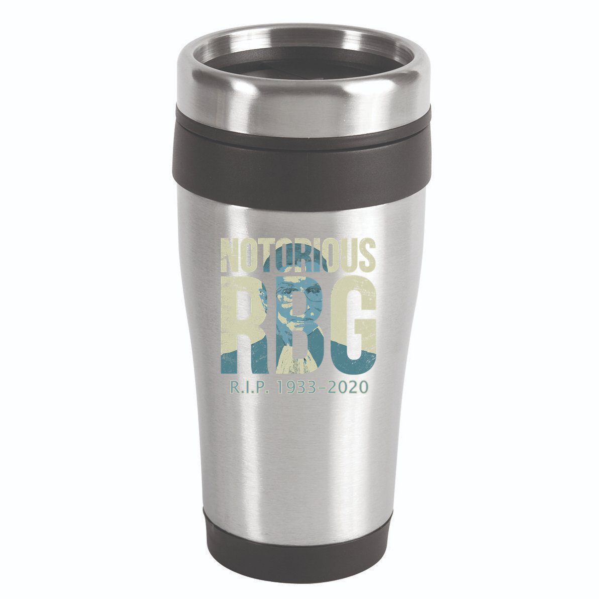 RIP Notorious RBG Ruth Ginsburg 1933-2020 16oz Travel Tumbler