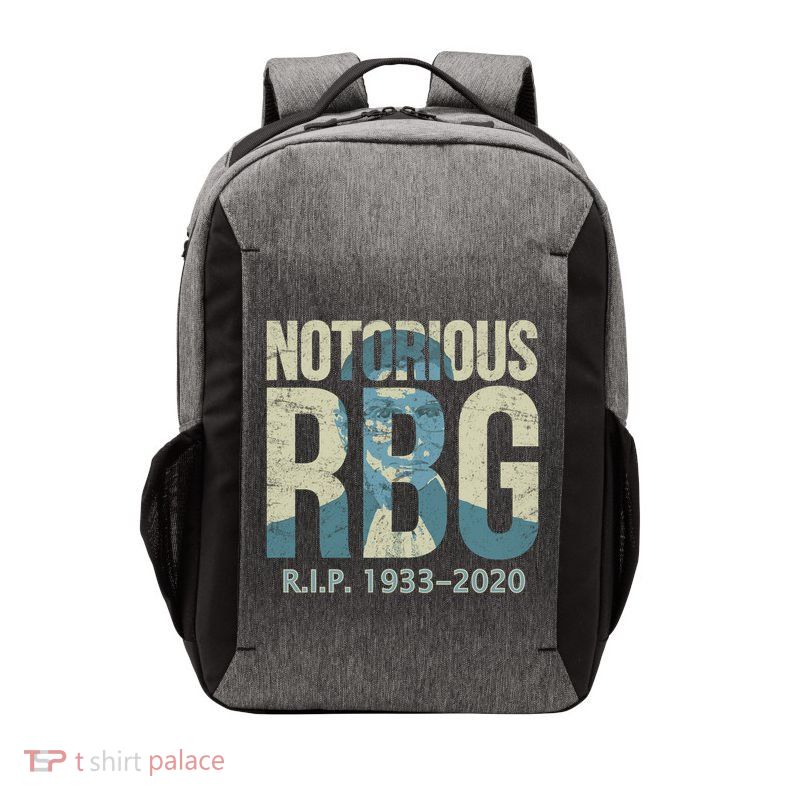 RIP Notorious RBG Ruth Ginsburg 1933-2020 Vector Backpack