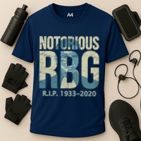 RIP Notorious RBG Ruth Ginsburg 1933-2020 Cooling Performance Crew T-Shirt