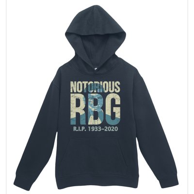 RIP Notorious RBG Ruth Ginsburg 1933-2020 Urban Pullover Hoodie