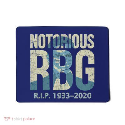 RIP Notorious RBG Ruth Ginsburg 1933-2020 Mousepad