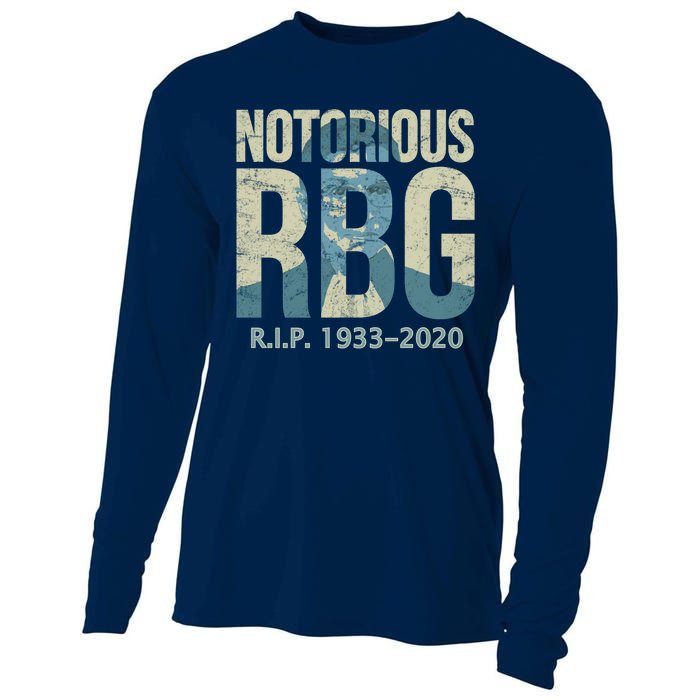 RIP Notorious RBG Ruth Ginsburg 1933-2020 Cooling Performance Long Sleeve Crew