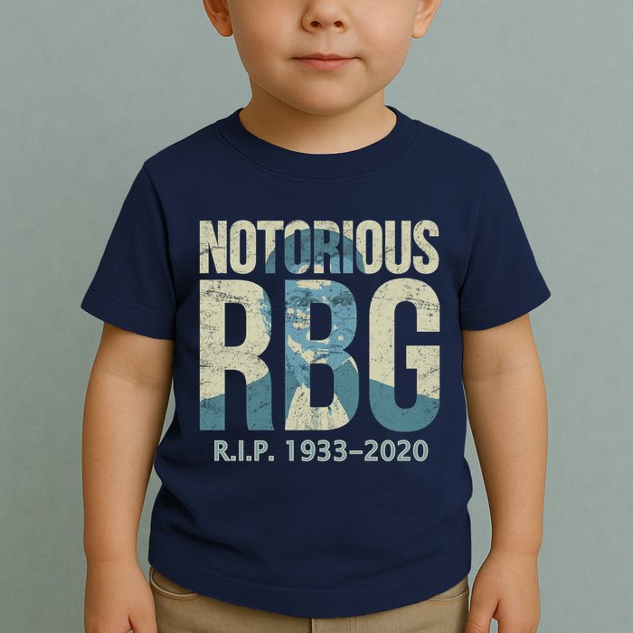 RIP Notorious RBG Ruth Ginsburg 1933-2020 Toddler T-Shirt