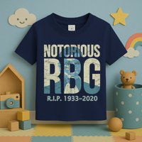 RIP Notorious RBG Ruth Ginsburg 1933-2020 Toddler T-Shirt
