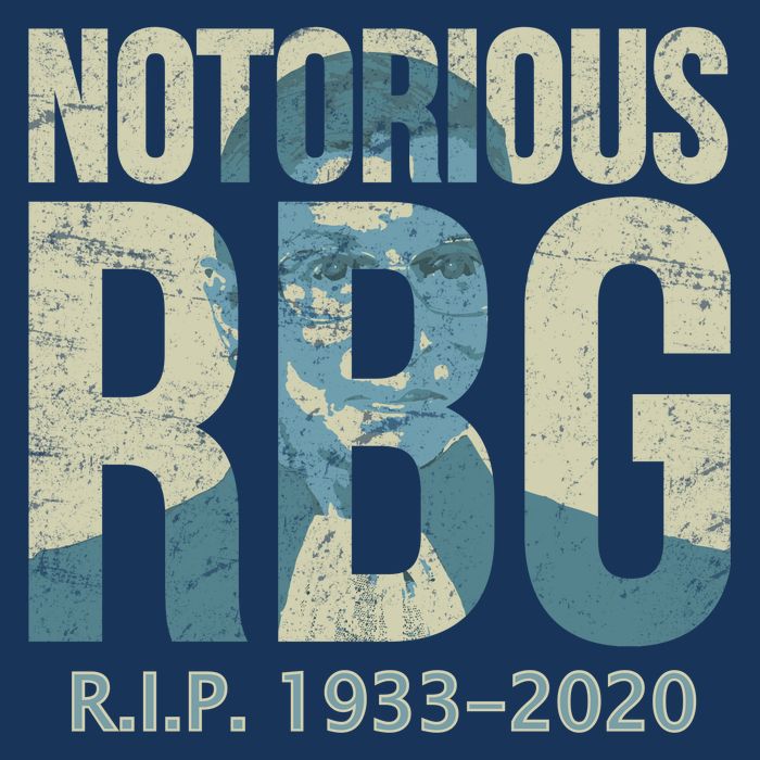 RIP Notorious RBG Ruth Ginsburg 1933-2020 Toddler T-Shirt