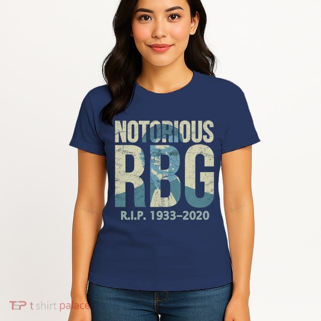 RIP Notorious RBG Ruth Ginsburg 1933-2020 Womens T-Shirt