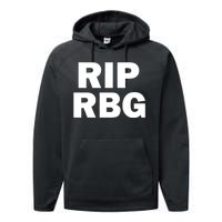 RIP RBG Performance Fleece Hoodie