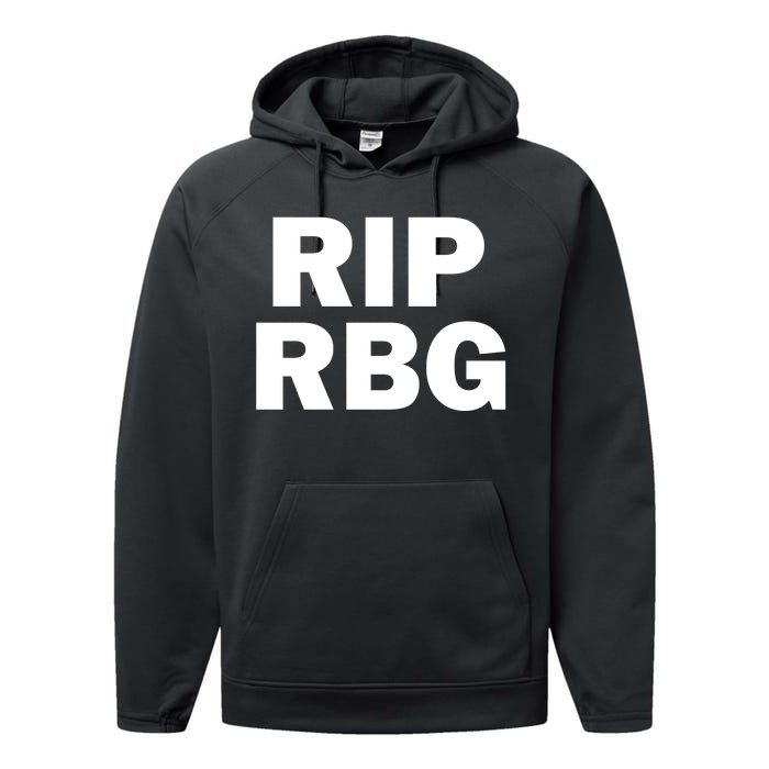 RIP RBG Performance Fleece Hoodie