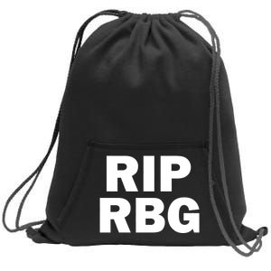 RIP RBG Sweatshirt Cinch Pack Bag