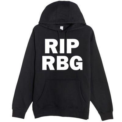 RIP RBG Premium Pullover Hoodie