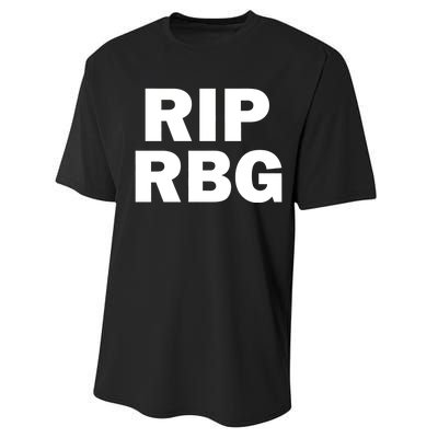 RIP RBG Performance Sprint T-Shirt