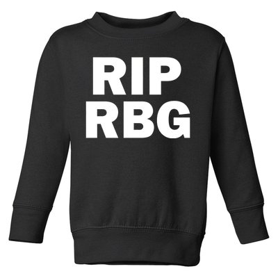 RIP RBG Toddler Sweatshirt