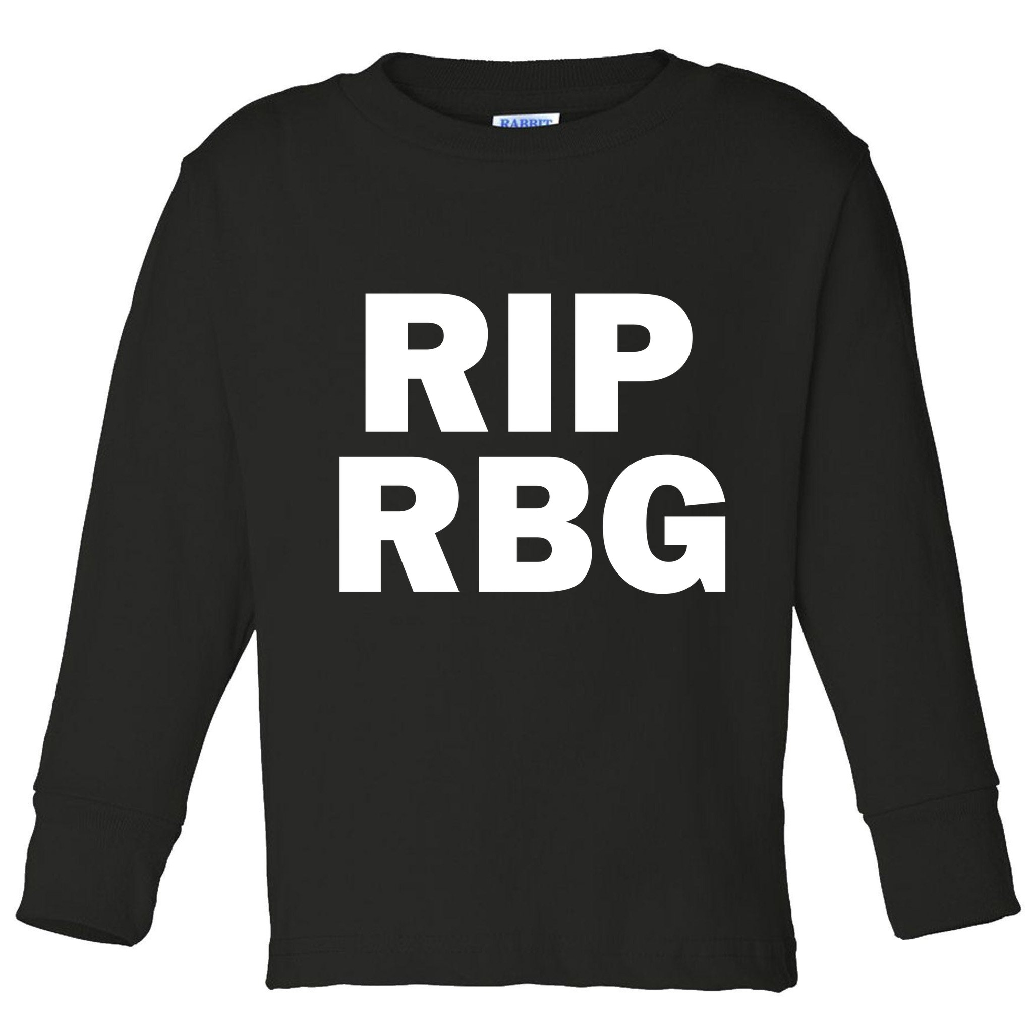 RIP RBG Toddler Long Sleeve Shirt