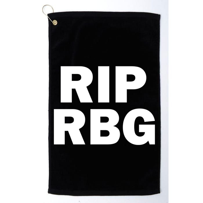 RIP RBG Golf Towel