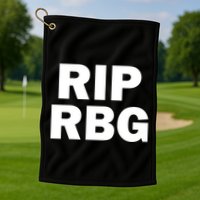 RIP RBG Golf Towel