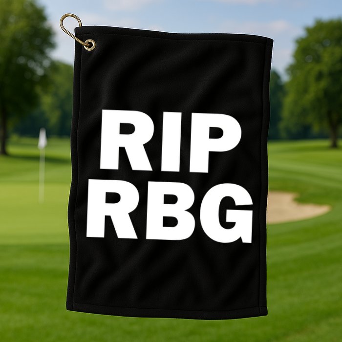 RIP RBG Golf Towel
