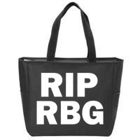 RIP RBG Zip Tote Bag