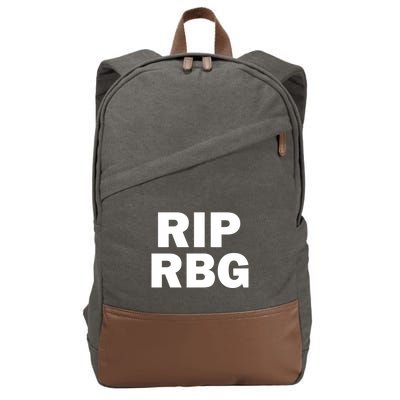 RIP RBG Cotton Canvas Backpack