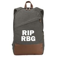 RIP RBG Cotton Canvas Backpack