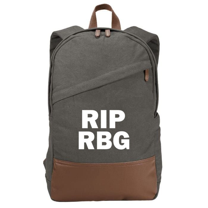 RIP RBG Cotton Canvas Backpack