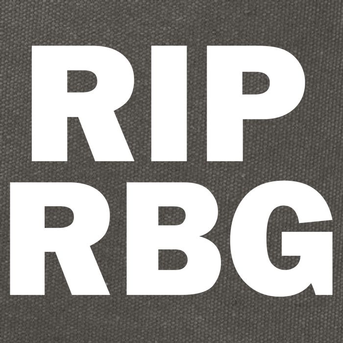 RIP RBG Cotton Canvas Backpack