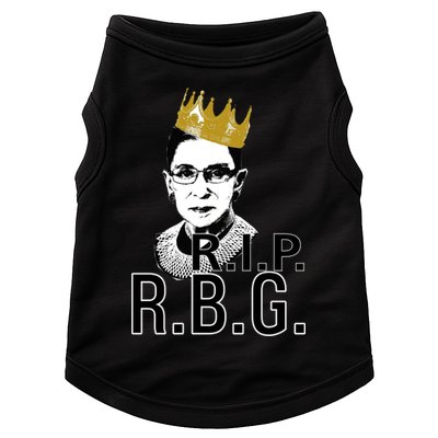 RIP RBG Ruth Bader Ginsburg Doggie Tank