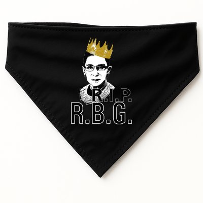 RIP RBG Ruth Bader Ginsburg USA-Made Doggie Bandana