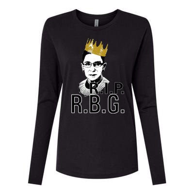 RIP RBG Ruth Bader Ginsburg Womens Cotton Relaxed Long Sleeve T-Shirt