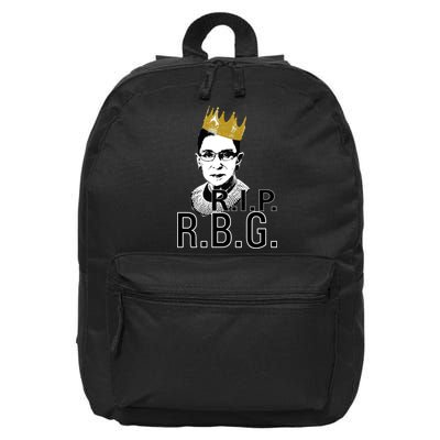 RIP RBG Ruth Bader Ginsburg 16 in Basic Backpack