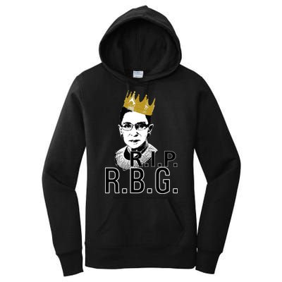 RIP RBG Ruth Bader Ginsburg Women's Pullover Hoodie
