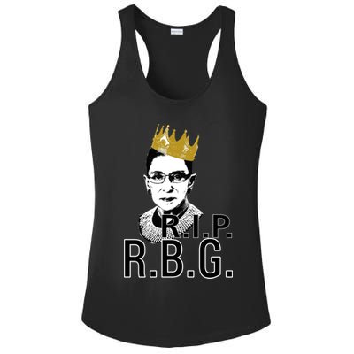 RIP RBG Ruth Bader Ginsburg Ladies PosiCharge Competitor Racerback Tank