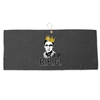 RIP RBG Ruth Bader Ginsburg Large Microfiber Waffle Golf Towel
