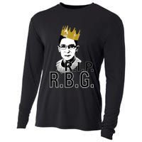 RIP RBG Ruth Bader Ginsburg Cooling Performance Long Sleeve Crew